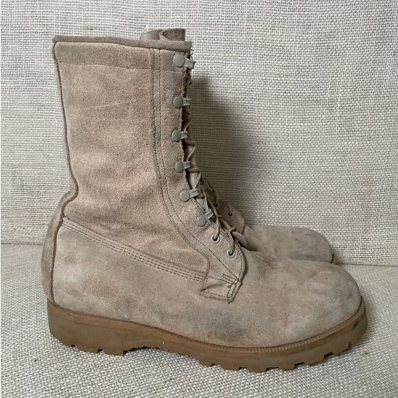 Military Field Desert Combat‎ Boots, Vibram Sole, Cold Weather inserts, Men's 12 - Picture 2 of 12